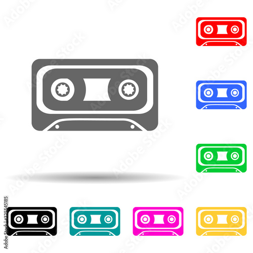 cassette icon. Detailed icon of musical instrument icon. Premium quality graphic design. One of the collection icon for websites, web design, mobile app on white background