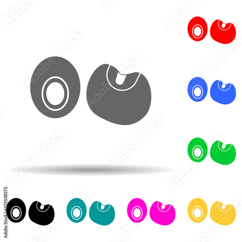 millet multi color style icon. Simple glyph, flat vector of nuts icons for ui and ux, website or mobile application
