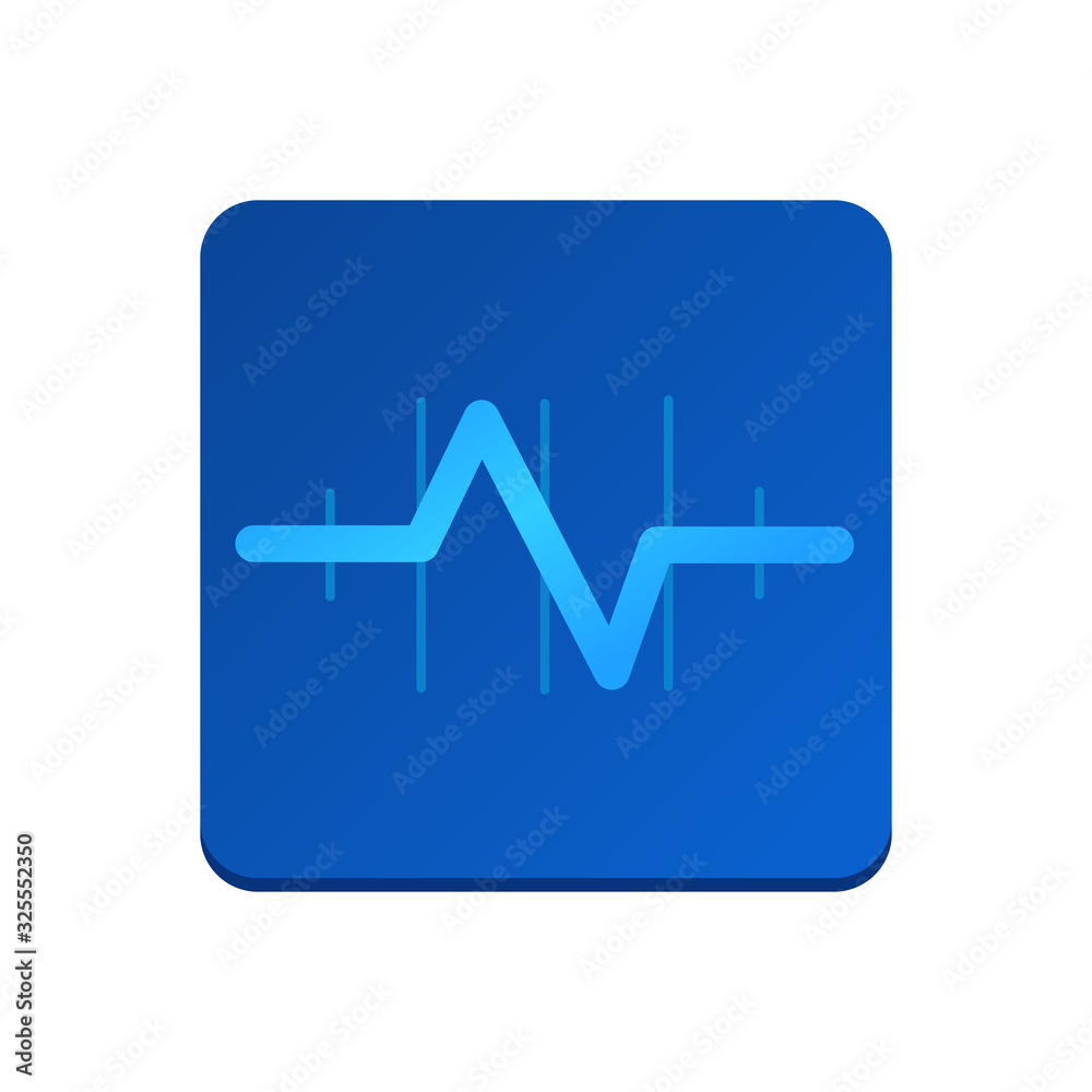 Health, pulse, palpitations icon vector. Isolated on white background, health concept. Trendy Flat style for graphic design, Web site, UI. EPS10. Health, pulse, palpitations icon vector. Isolated on white background, health concept. Trendy Flat style for graphic design, Web site, UI. EPS10.