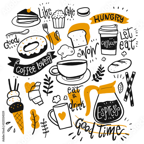 Set of coffee equipment