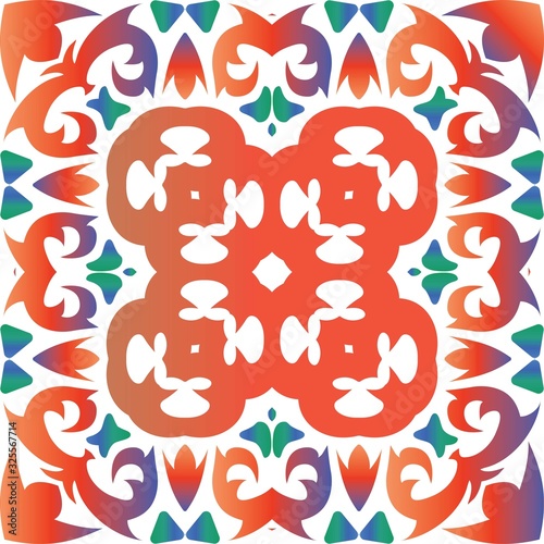 Ornamental talavera mexico tiles decor.