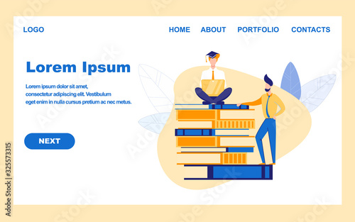 Human Resources Hiring Specialist, Working with Universities for College Recruitment Efforts. Headhunter, Offering Yesterdays Top Graduate Good Job Position. Infomercial Starting Page with Copy Space.
