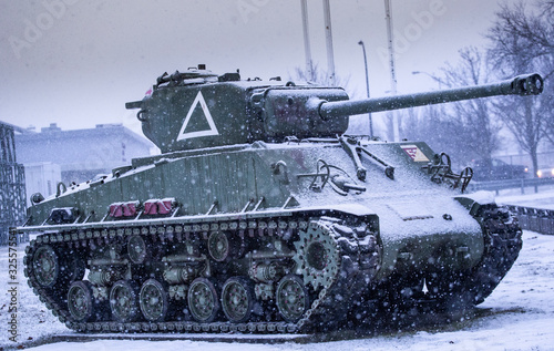 Snowy Winter Tank