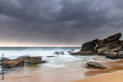 Moody Morning Seascape