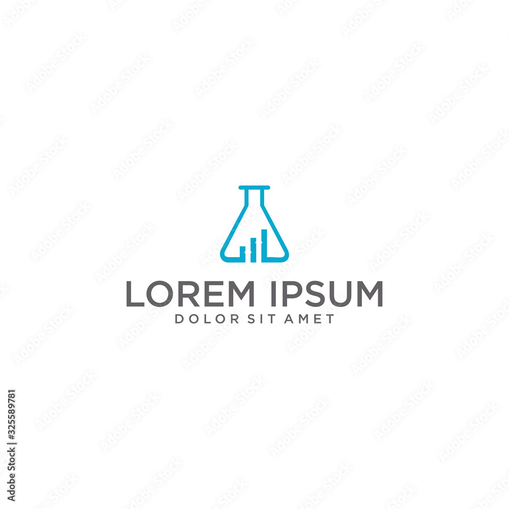 Illustration Vector Graphic financial lab Illustration Vector Graphic financial lab