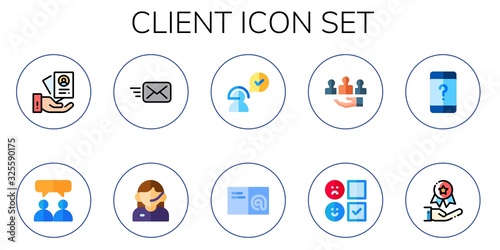 client icon set