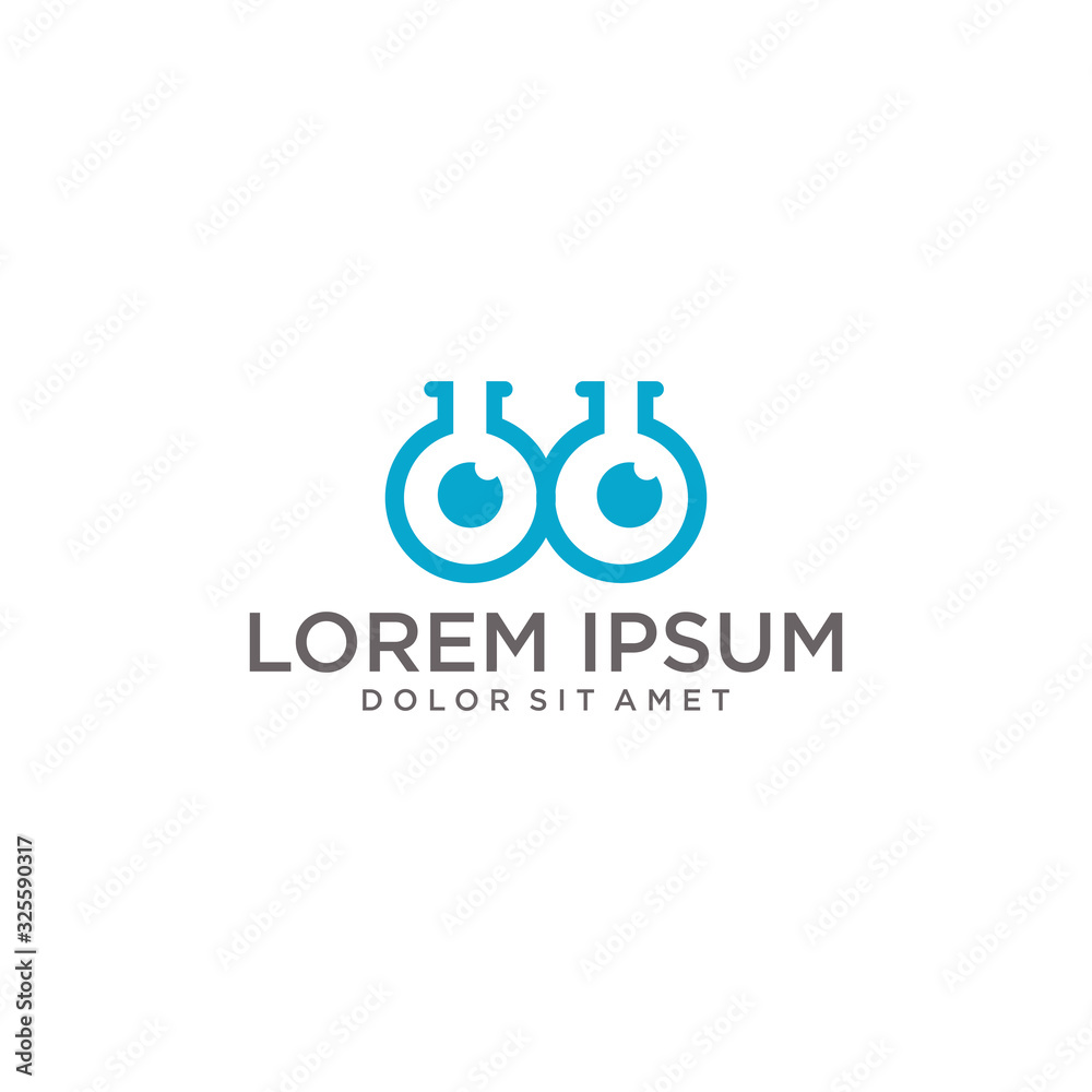Illustration Vector Graphic geek lab Illustration Vector Graphic geek lab