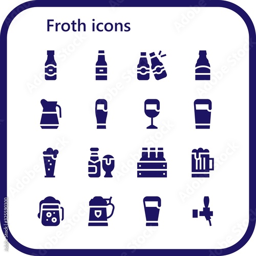 froth icon set
