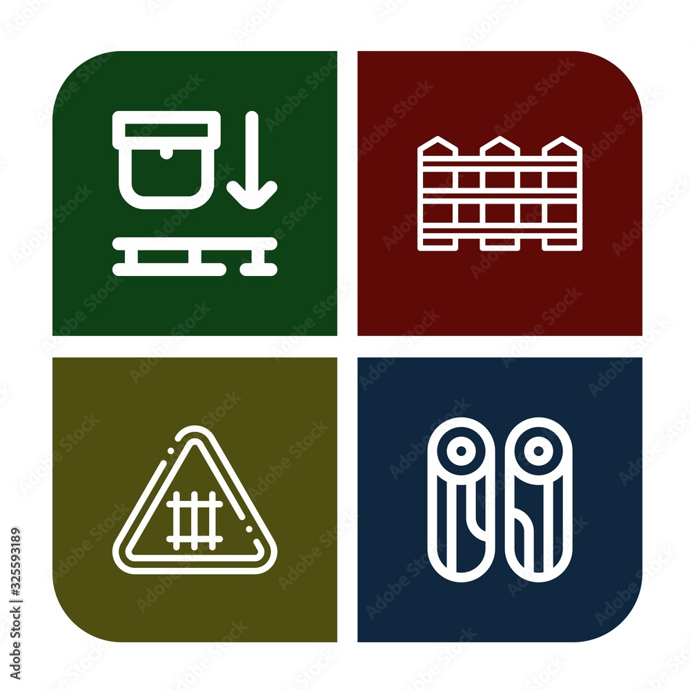 plank simple icons set plank simple icons set