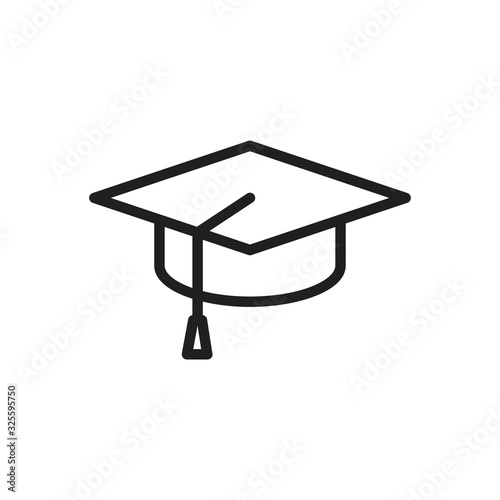 Diploma icon template black color editable. Diploma icon symbol Flat vector illustration for graphic and web design.