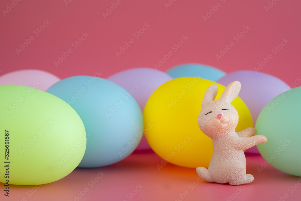 Easter holiday concept. decorations for Easter