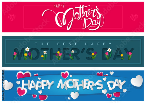 Three Website Banners Happy...
