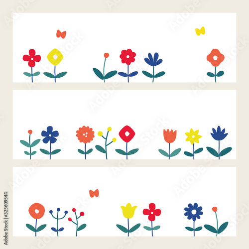 花草花手描き北欧背景stock Vector Adobe Stock 花草花手描き北欧背景stock Vector Adobe Stock