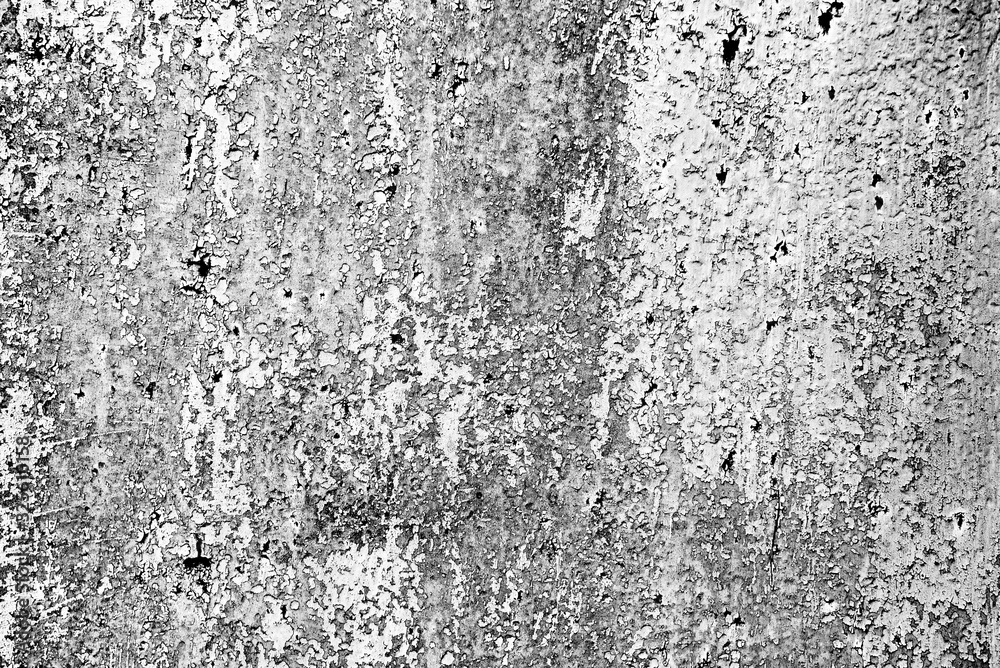 Fototapeta premium Texture of a metal wall with cracks and scratches which can be used as a background