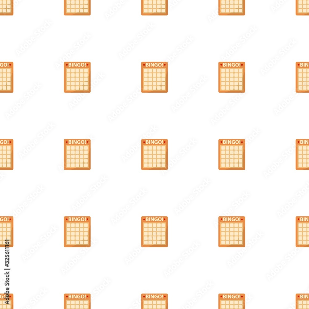 Bingo icon pattern seamless isolated on white background. Editable flat Bingo icon. Bingo icon pattern for web and mobile. Bingo icon pattern seamless isolated on white background. Editable flat Bingo icon. Bingo icon pattern for web and mobile.