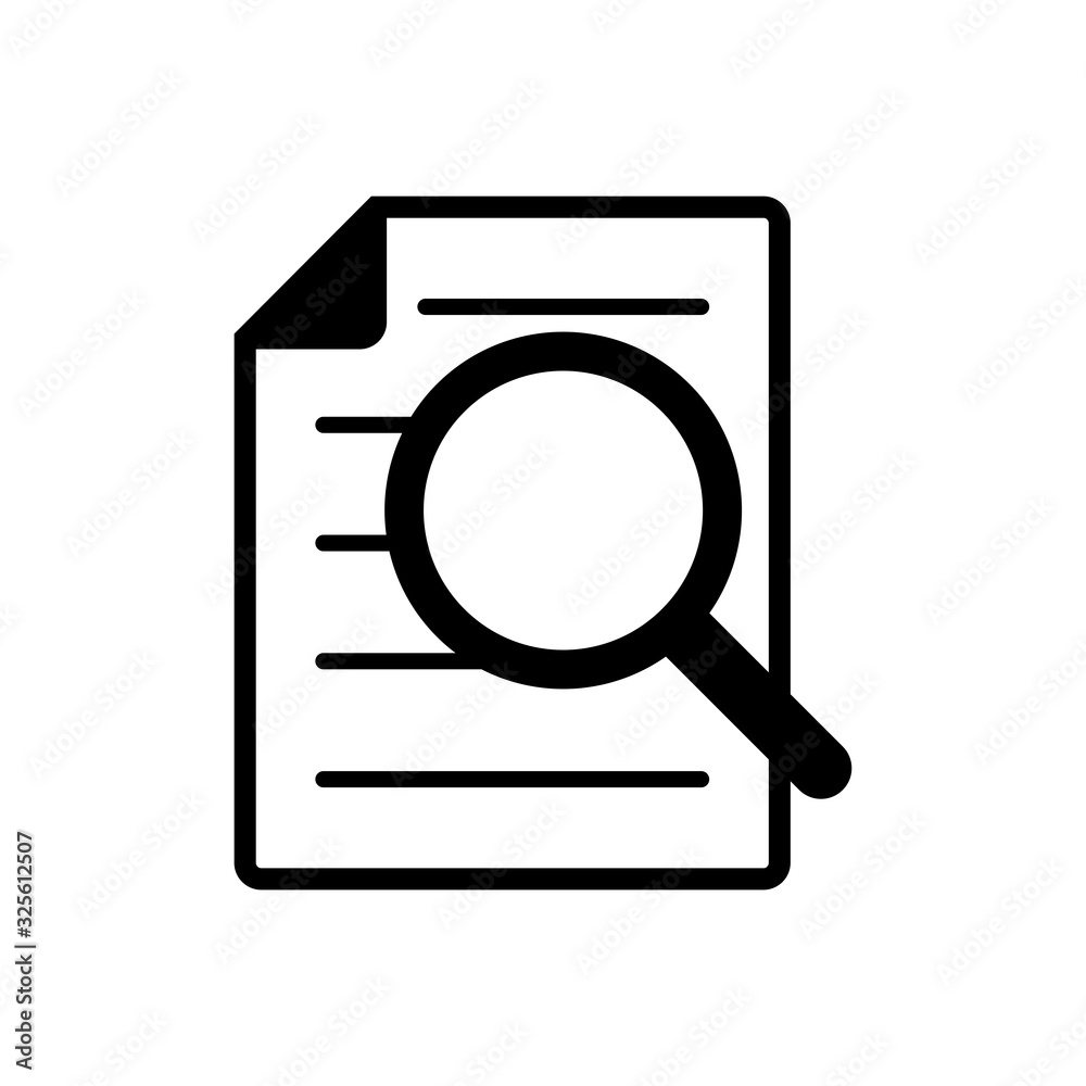 magnify - magnifying glass icon vector design template magnify - magnifying glass icon vector design template