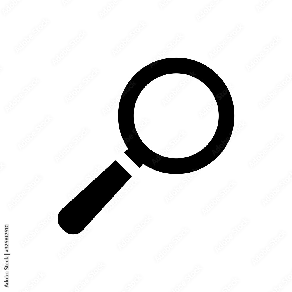 magnify - magnifying glass icon vector design template magnify - magnifying glass icon vector design template