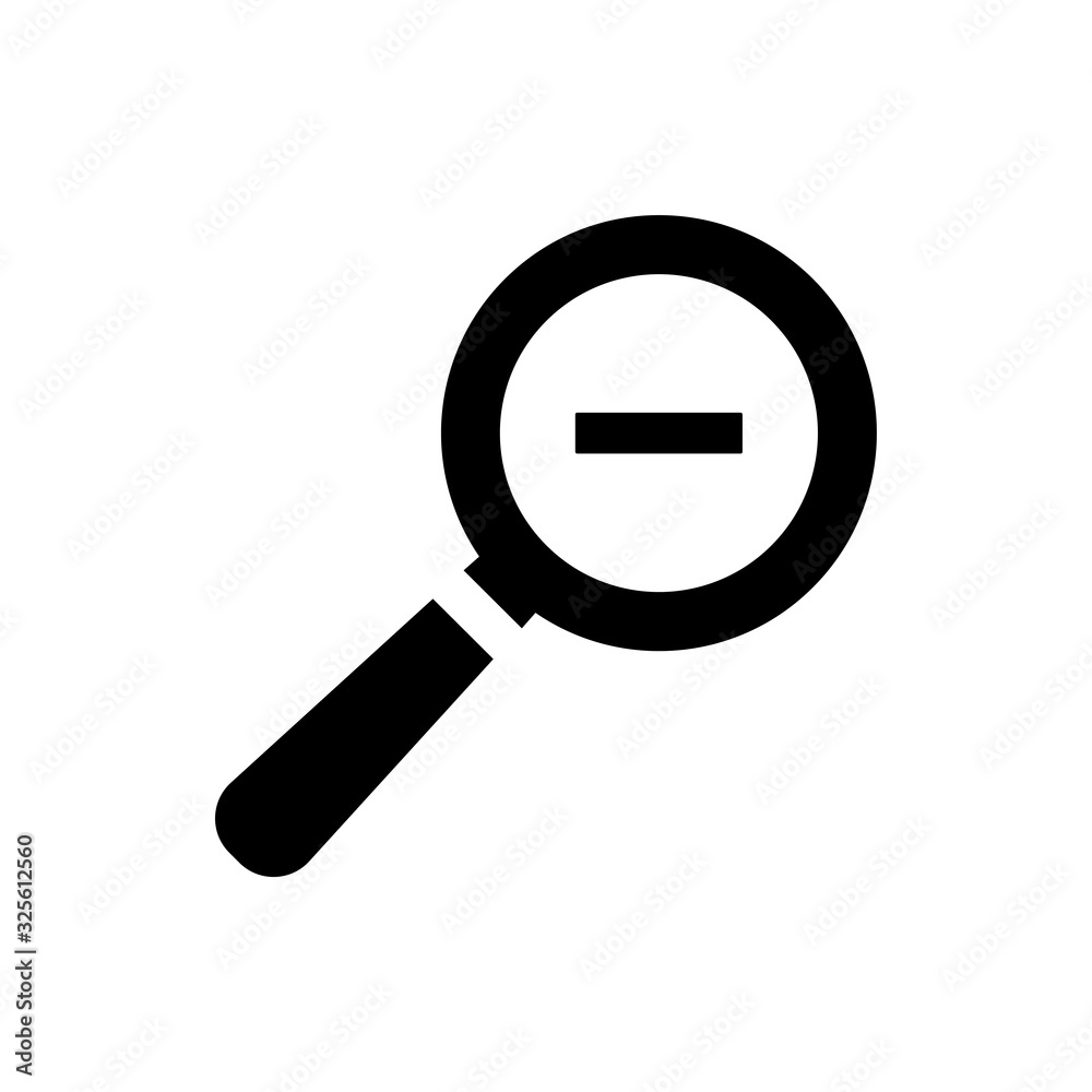 magnify - magnifying glass icon vector design template magnify - magnifying glass icon vector design template