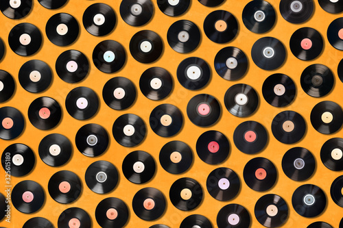 vinyl records set, LP collection