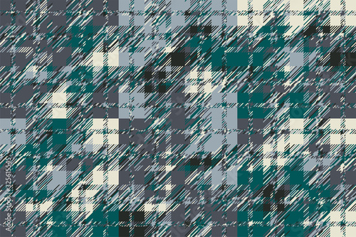 Modern glitch background. Color geometric abstract pattern vector.