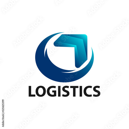 Logo for logistics and delivery company