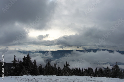 winter views in the Low Tatras near Pohorela in Slovakia © Tomek