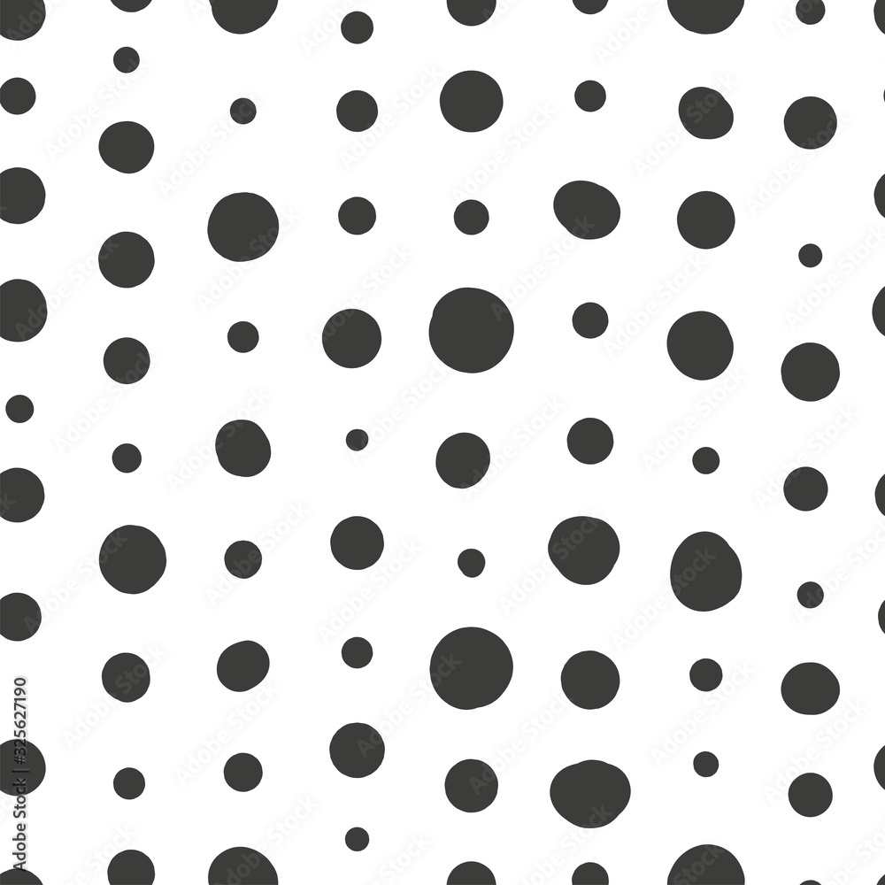 Seamless patterns set in scandinavian style. Abstract patterns for print on wallpaper, gift paper, textile, paper. Two-color pattern white background