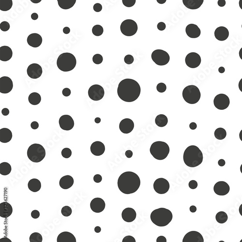 Seamless patterns set in scandinavian style. Abstract patterns for print on wallpaper, gift paper, textile, paper. Two-color pattern white background