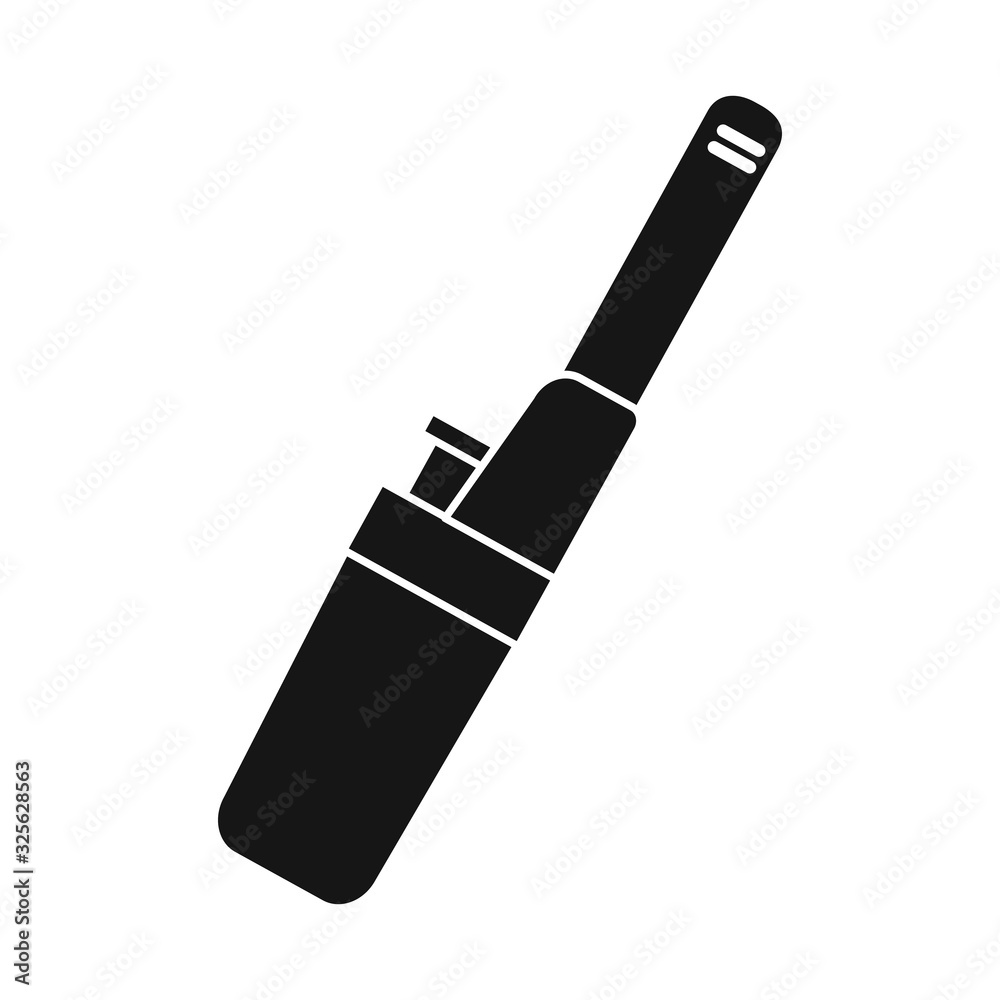 Vector illustration of cigarette and electronic symbol. Graphic of cigarette and smoking vector icon for stock. Vector illustration of cigarette and electronic symbol. Graphic of cigarette and smoking vector icon for stock.