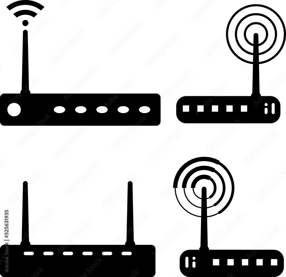 WiFi Modem Icon WiFi Modem Icon