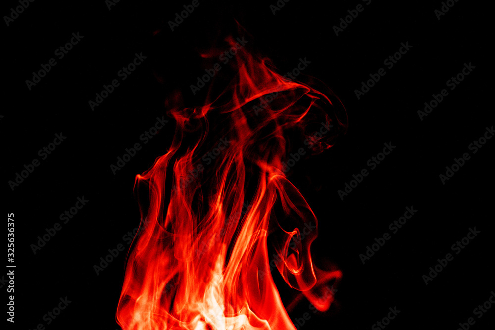 Red smoke/fire/incense background Red smoke/fire/incense background