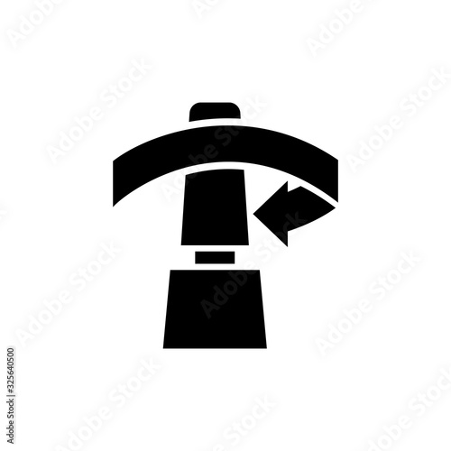 Opening Bottle, Unscrew Cap of Tube Flat Vector Icon