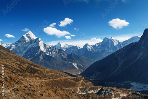 Everest base camp trekking. Nepal. photo