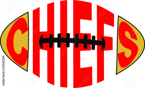 Football chefs in white background, vector
