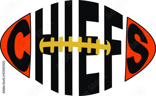 Football Chiefs vector