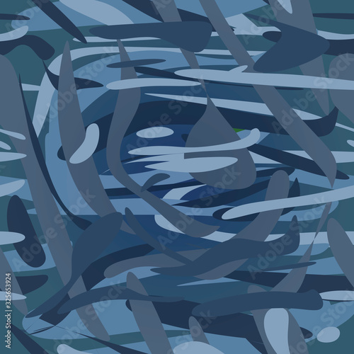 Seamless military pattern. vector illustration