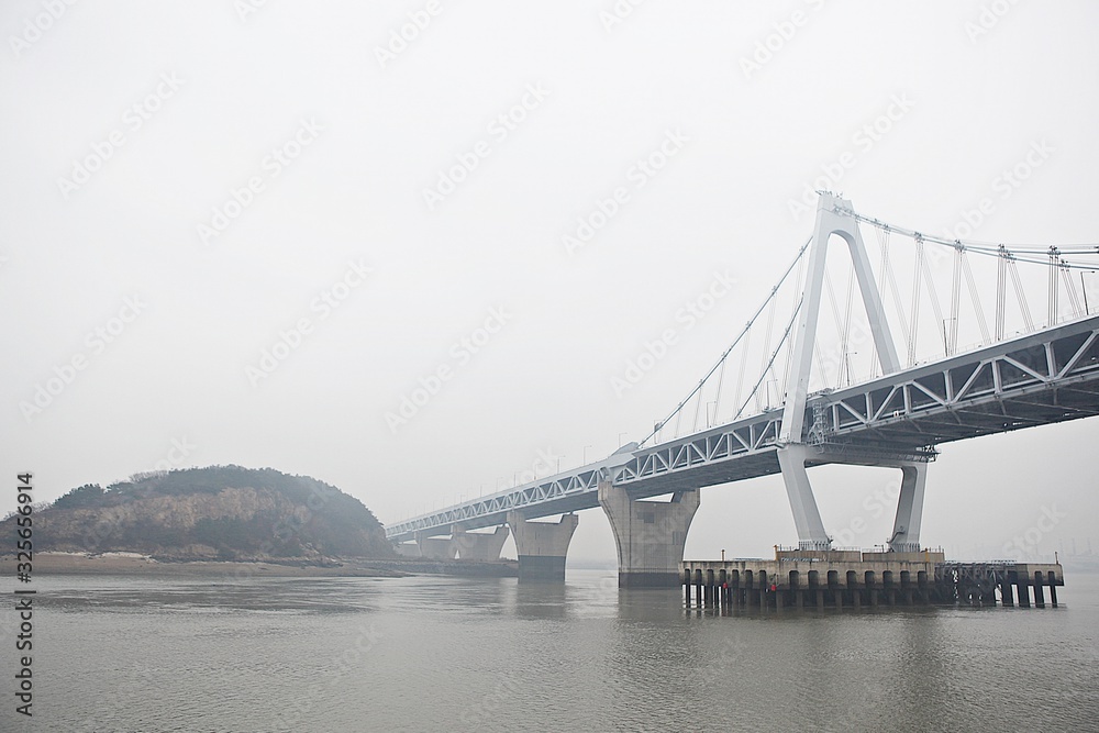 Fototapeta premium 인천대교입니다