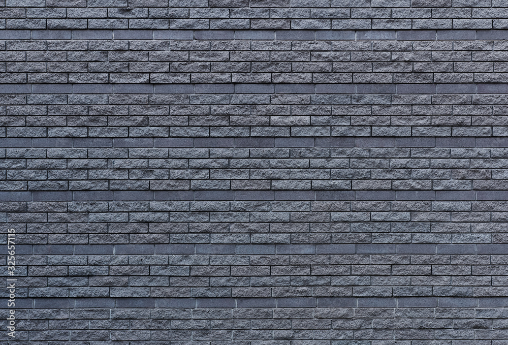 combined brick and tile wall