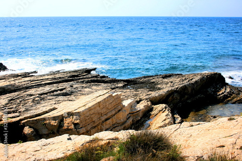 rocks and sea, Kamenjak, Premantura near Pula, Croatia