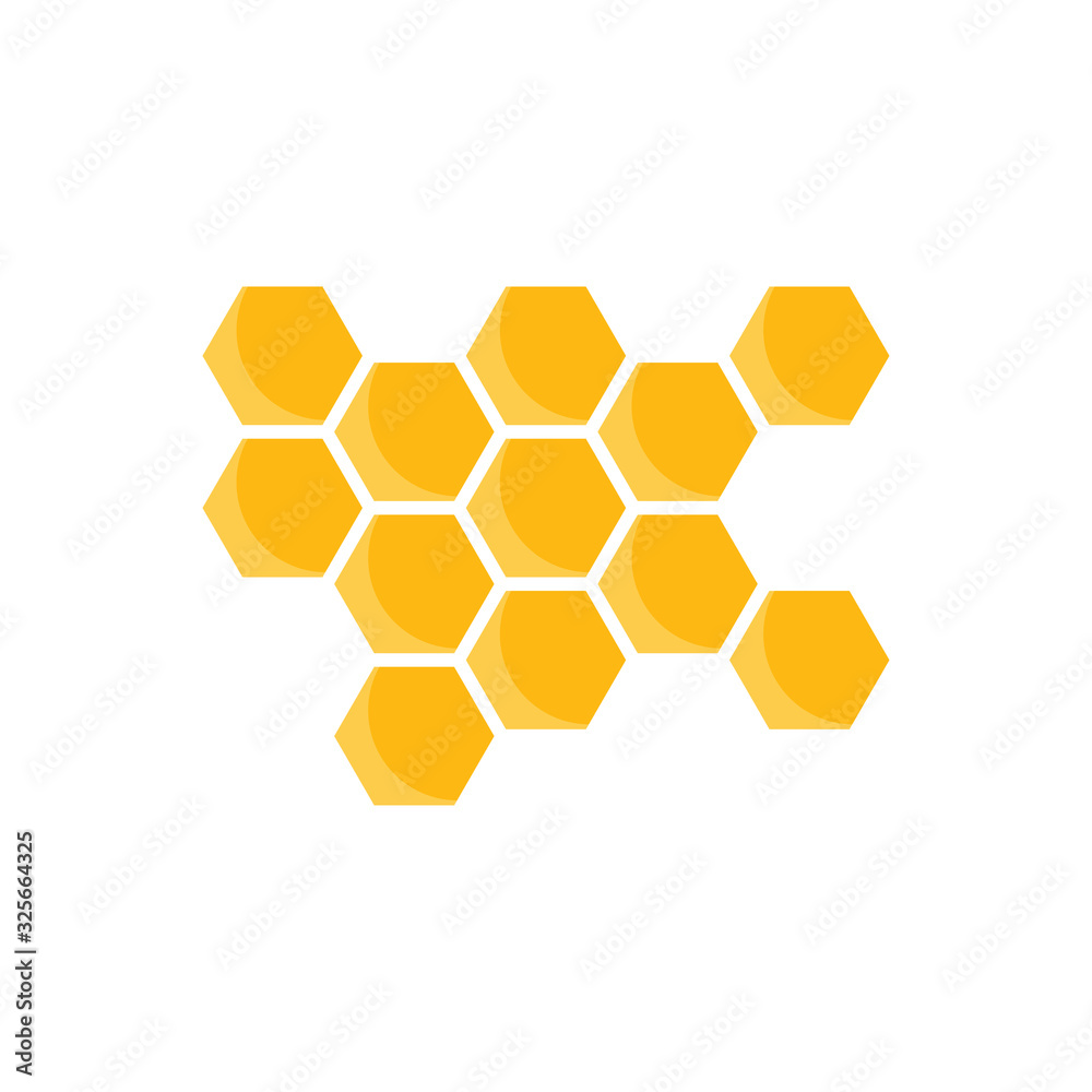 Honeycomb Background. Vector Illustration of Geometric Hexagons Background Honeycomb Background. Vector Illustration of Geometric Hexagons Background