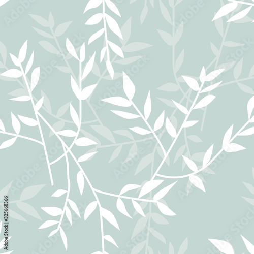 Seamless pattern - nature leaf texture © emieldelange