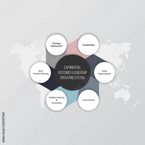 Abstract Infographic Element Design vector