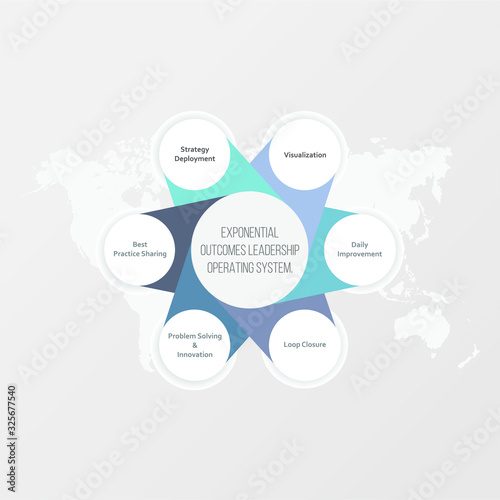 Abstract Infographic Element Design vector
