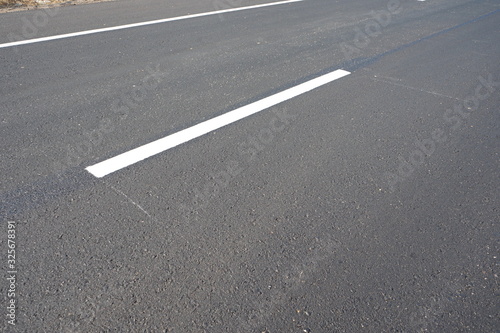 Wallpaper Mural Asphalt road and traffic line in Thailand, Asia Torontodigital.ca