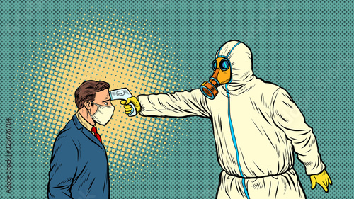 Quarantine at the border Novel Wuhan coronavirus 2019-nCoV epidemic outbreak