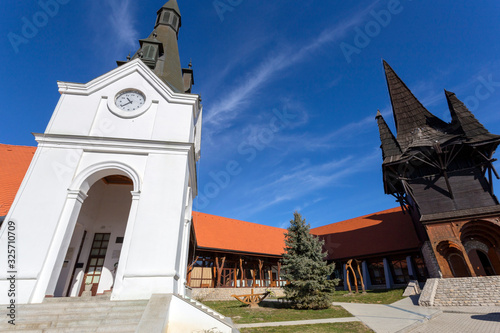 Town hall or house of culture in Kakasd. photo