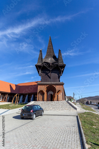 Town hall or house of culture in Kakasd. photo