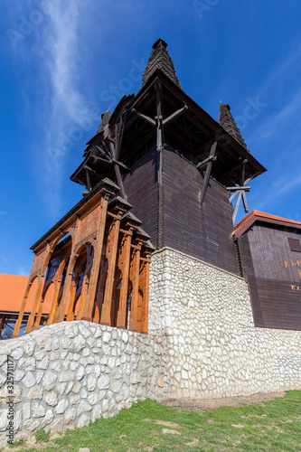 Town hall or house of culture in Kakasd. photo