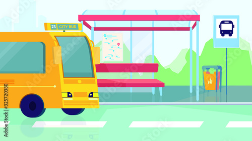 Bus Station - Background