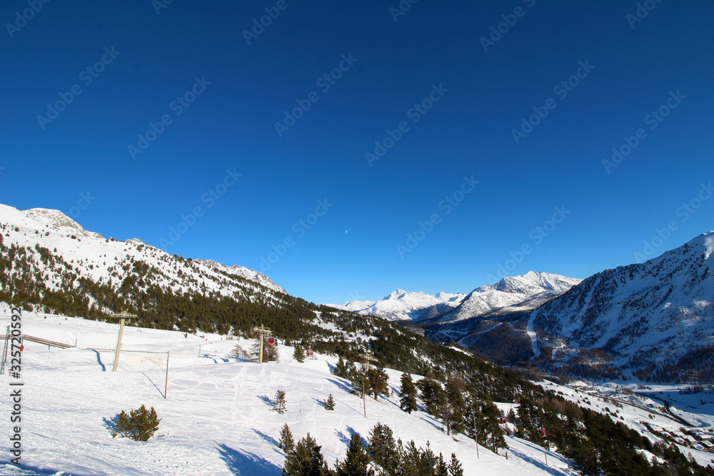 Ski Slopes - Montgenèvre, France